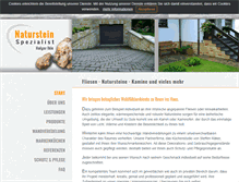 Tablet Screenshot of naturstein-spezialist.de